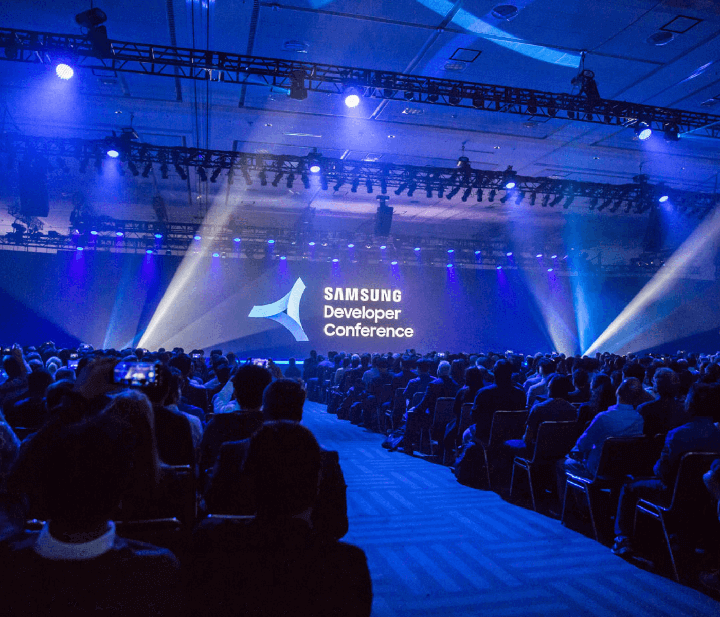 Samsung Developer Conference website screenshot